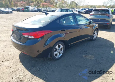 2013 Hyundai Elantra Gls из США, поврежденный, VIN 5NPDH4AE8DH303984